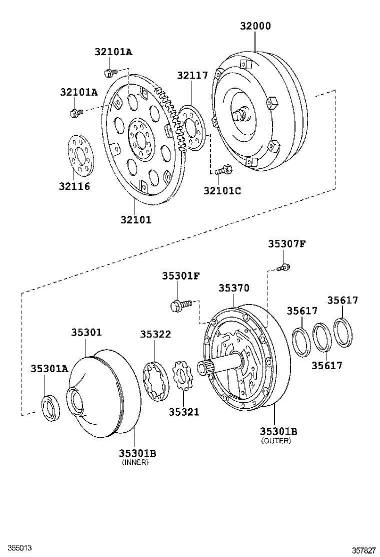 90148-60079 BOLT (FOR STATOR SHAFT) product image
