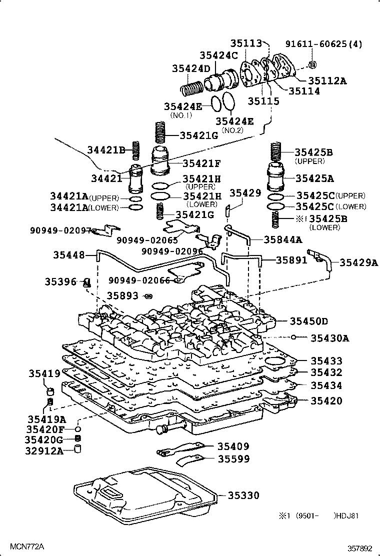 35420-36040 BODY ASSY, LOWER VALVE product image