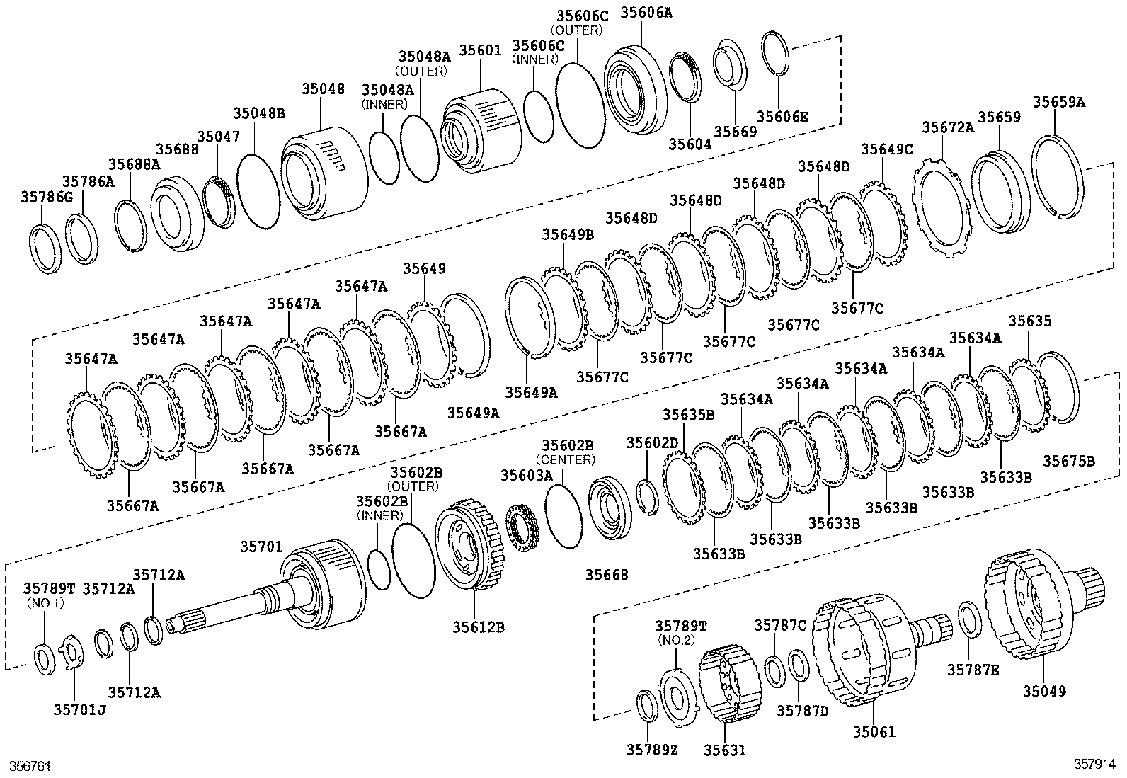 35667-0C030 DISK, DIRECT CLUTCH product image