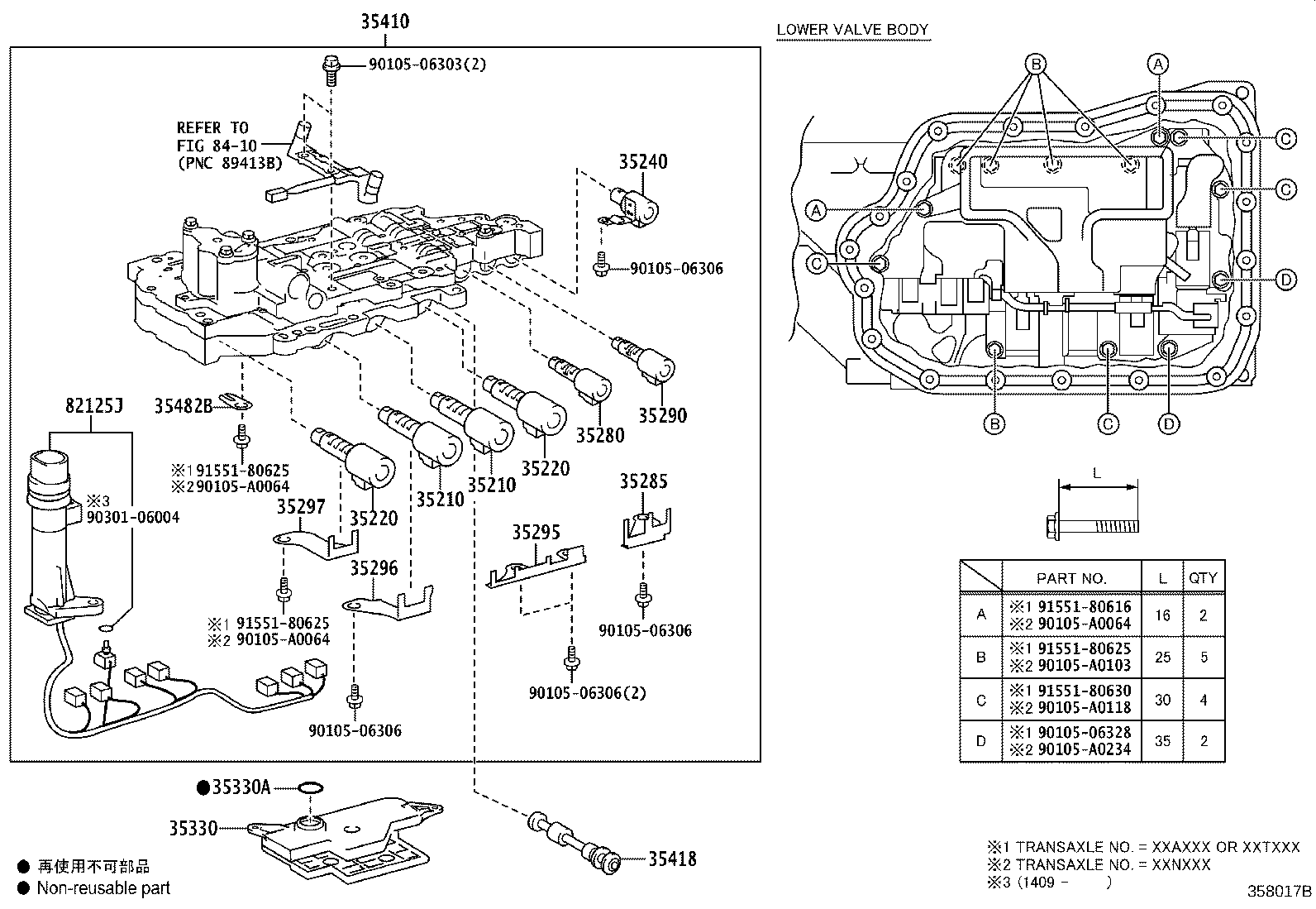 Toyota 35410-08021 BODY ASSY, TRANSMISSION VALVE