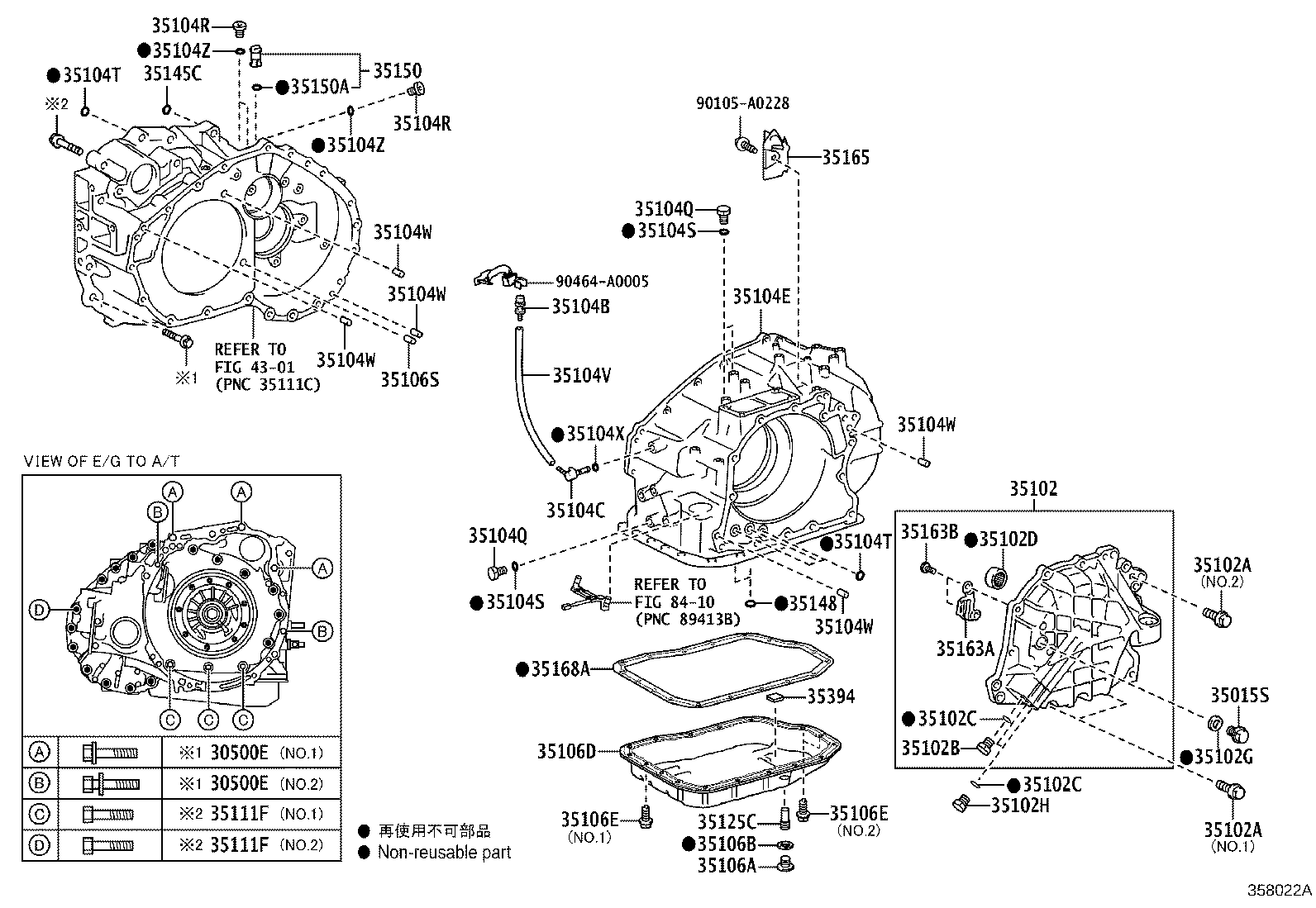 35141-06030 CASE SUB-ASSY, AUTOMATIC TRANSAXLE product image