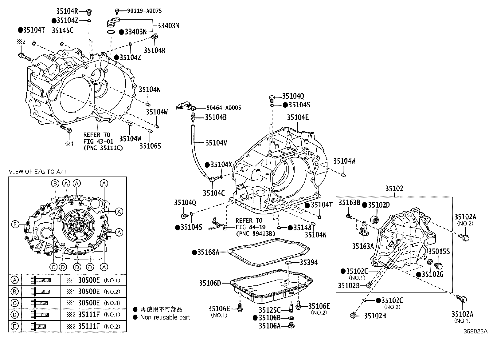 35141-06030 CASE SUB-ASSY, AUTOMATIC TRANSAXLE product image