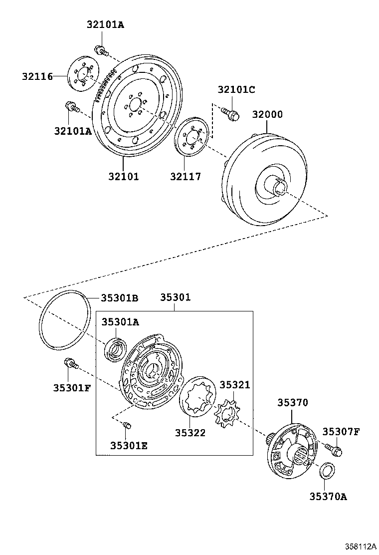 35697-52010 RING, O (FOR FRONT OIL PUMP BODY) product image