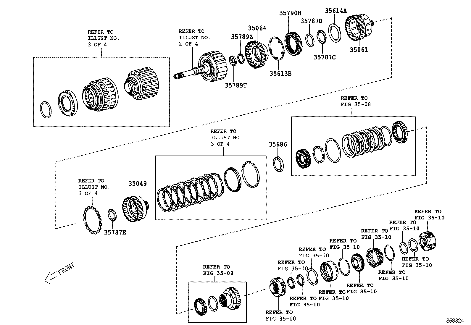 SU003-03494 WASHER, CLUTCH DRUM THRUST (FOR INPUT SHAFT) product image