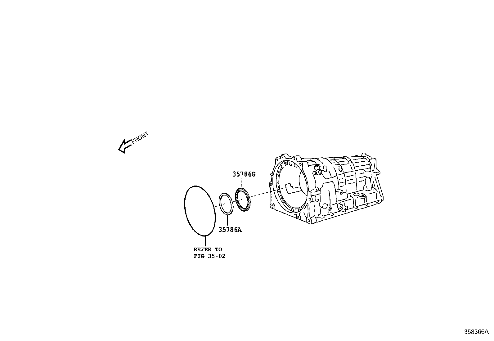 Toyota SU003-03697 PISTON SUB-ASSY, FORWARD CLUTCH