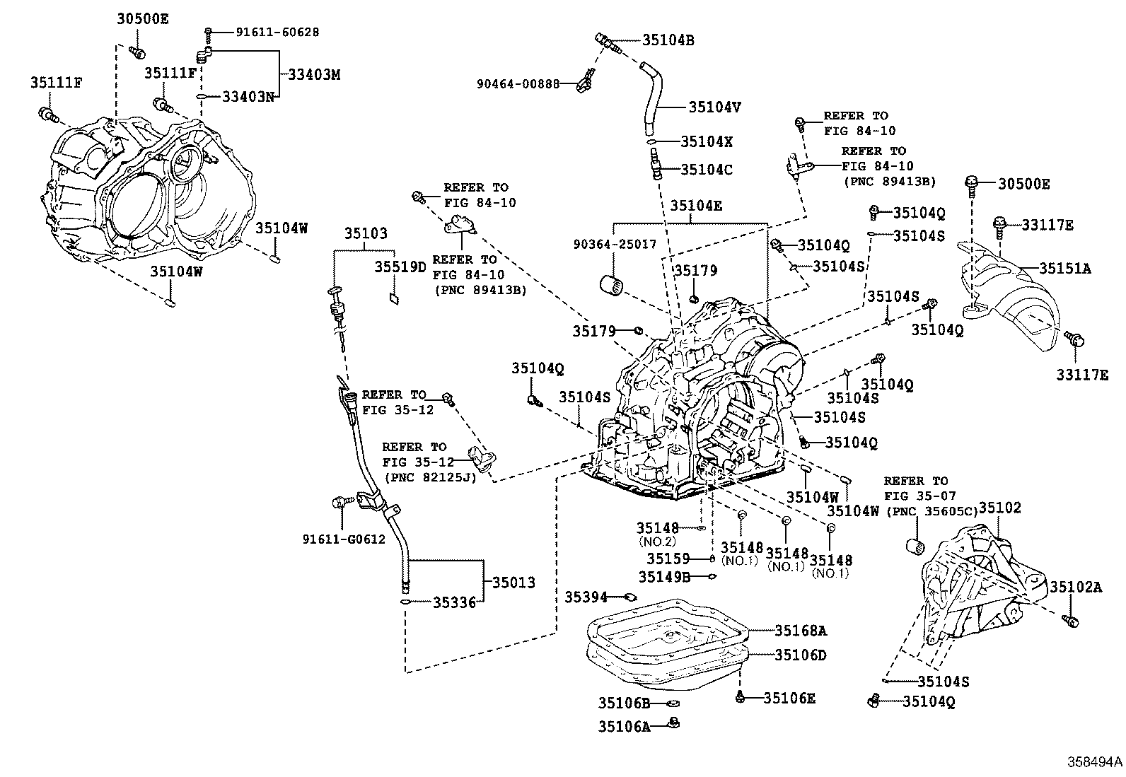 35106-33050 PAN SUB-ASSY, AUTOMATIC TRANSAXLE OIL product image