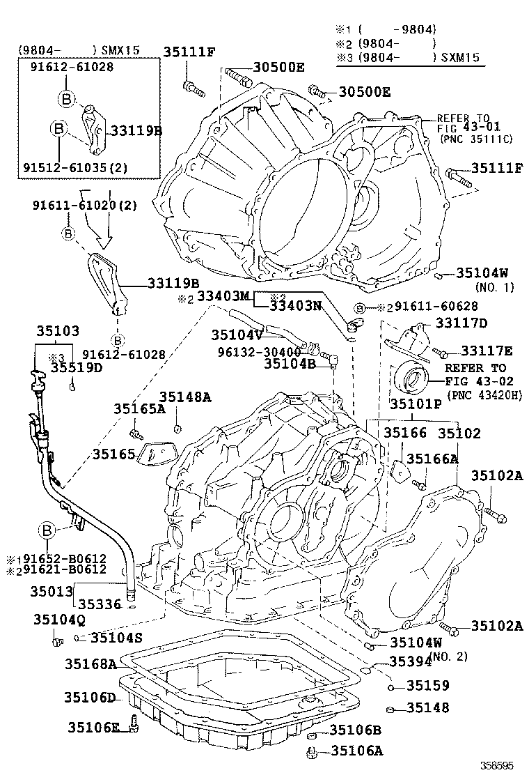 35013-44010 TUBE SUB-ASSY, TRANSMISSION OIL FILLER product image