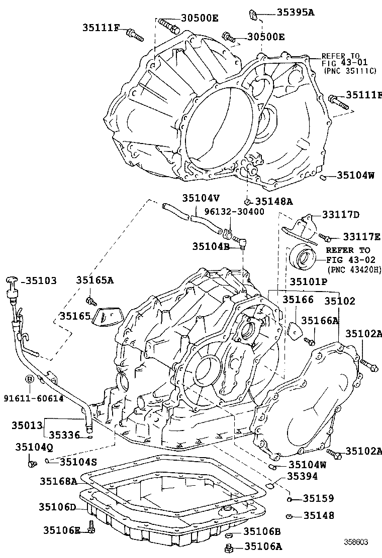 35103-12320 GAGE SUB-ASSY, TRANSMISSION OIL LEVEL product image