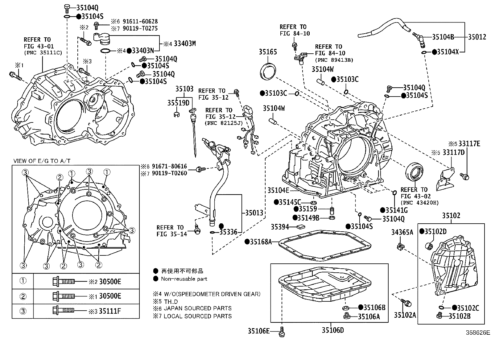 Toyota 33117-0D030 PROTECTOR, AUTOMATIC TRANSMISSION CASE
