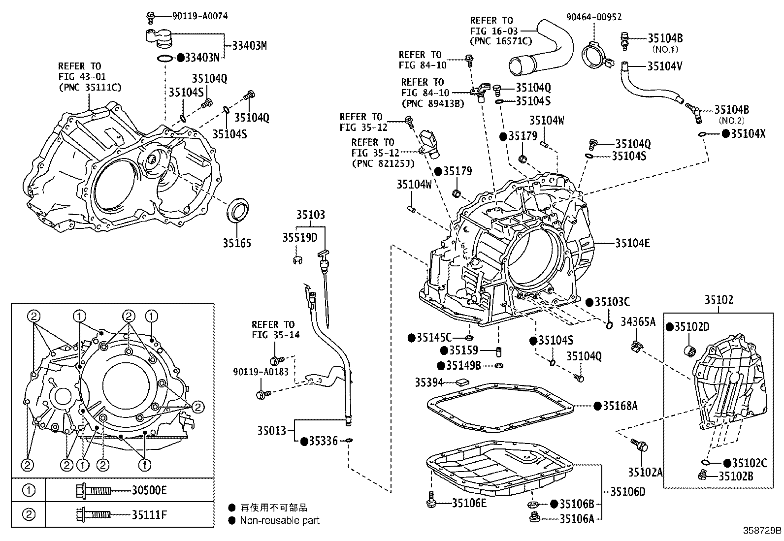 35103-02120 GAGE SUB-ASSY, TRANSMISSION OIL LEVEL product image