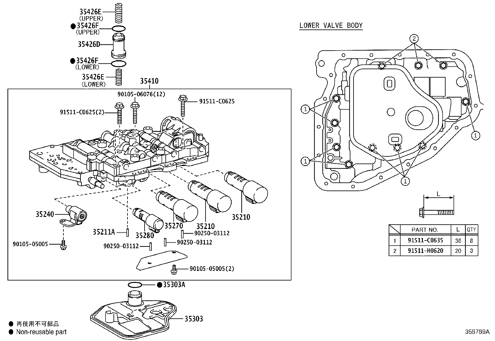 35210-0D010 SOLENOID ASSY, CLUTCH CONTROL, NO.1 product image