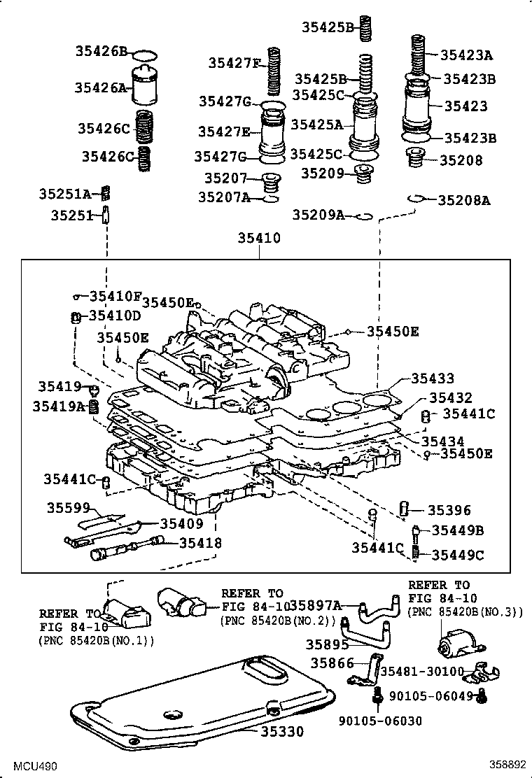 35280-30030 SOLENOID ASSY, LOCK UP CONTROL product image
