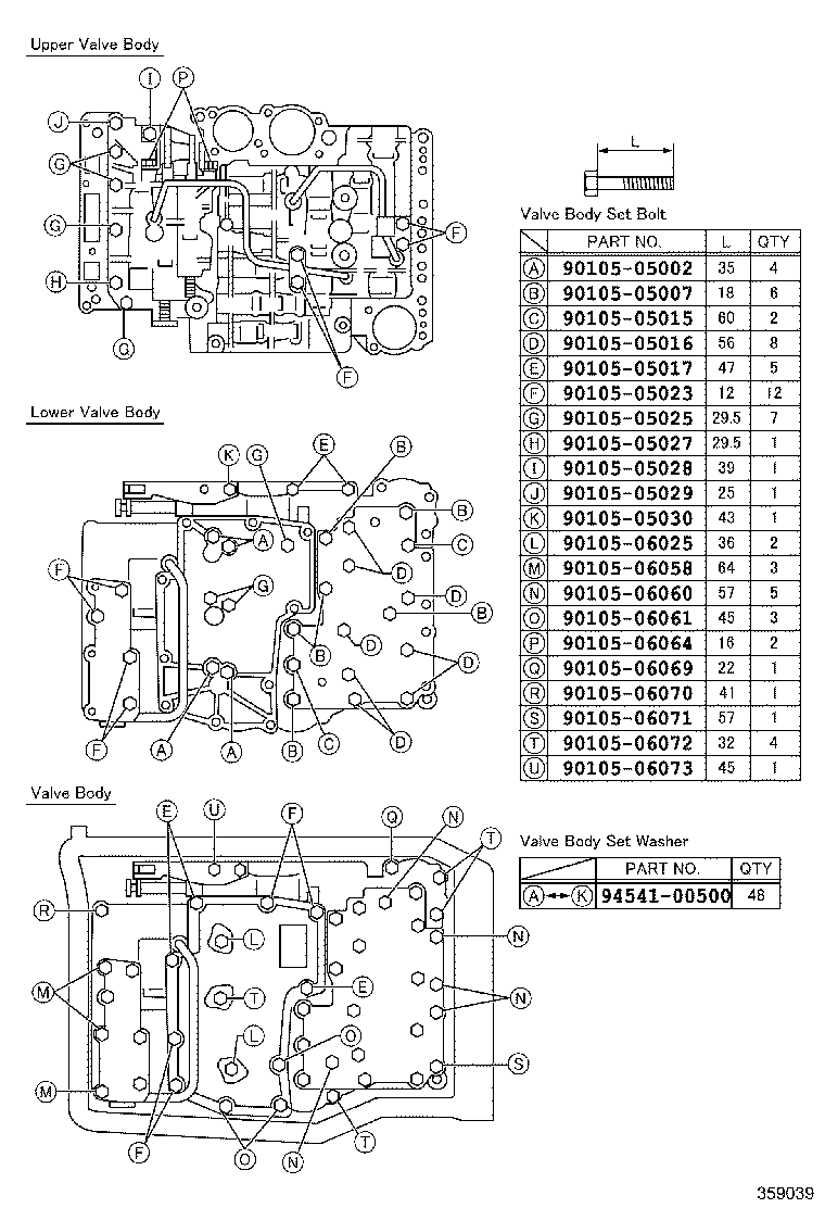 35410-60262 BODY ASSY, TRANSMISSION VALVE product image