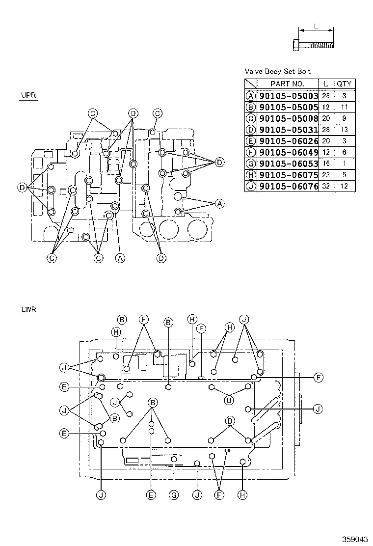 35410-60262 BODY ASSY, TRANSMISSION VALVE product image