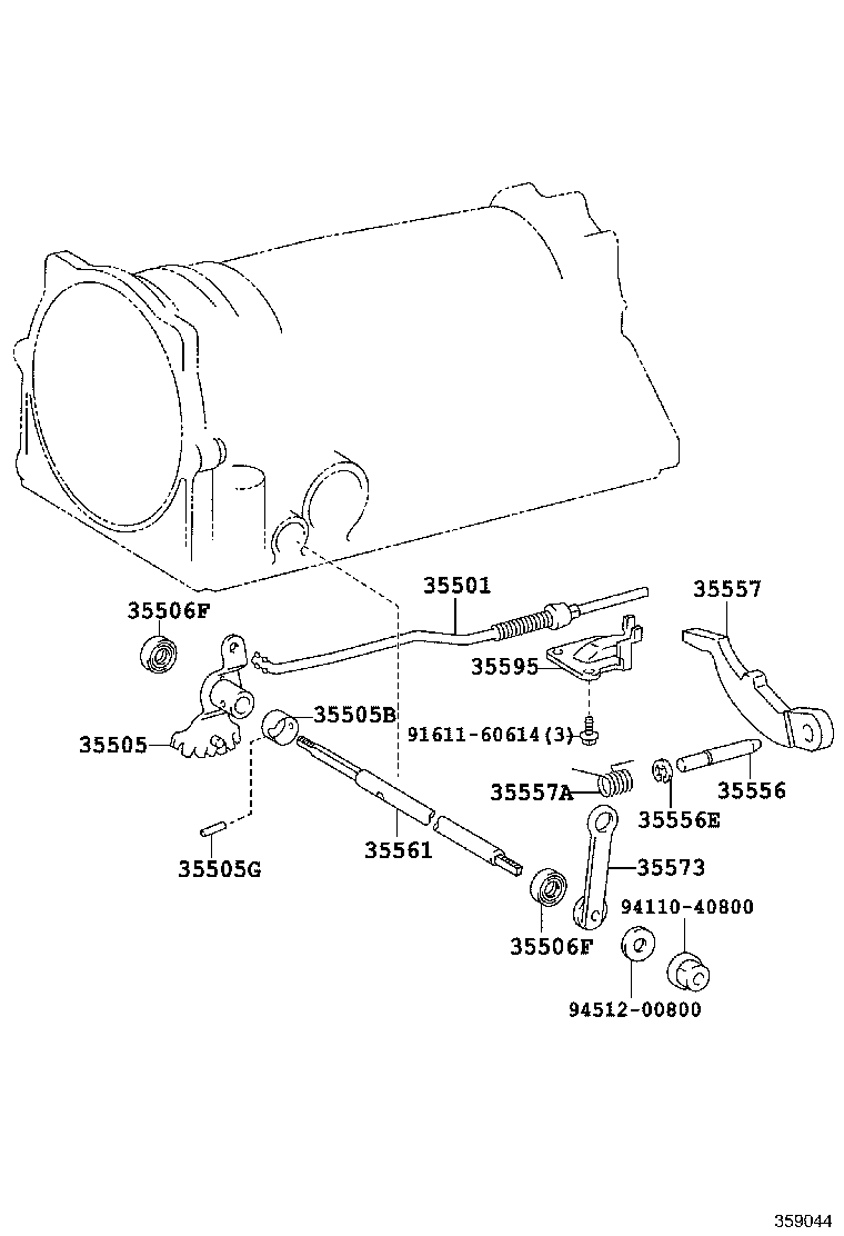 35520-60130 CABLE ASSY, THROTTLE product image