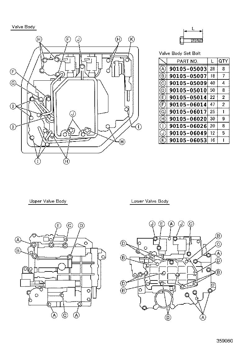 35410-20441 BODY ASSY, TRANSMISSION VALVE product image