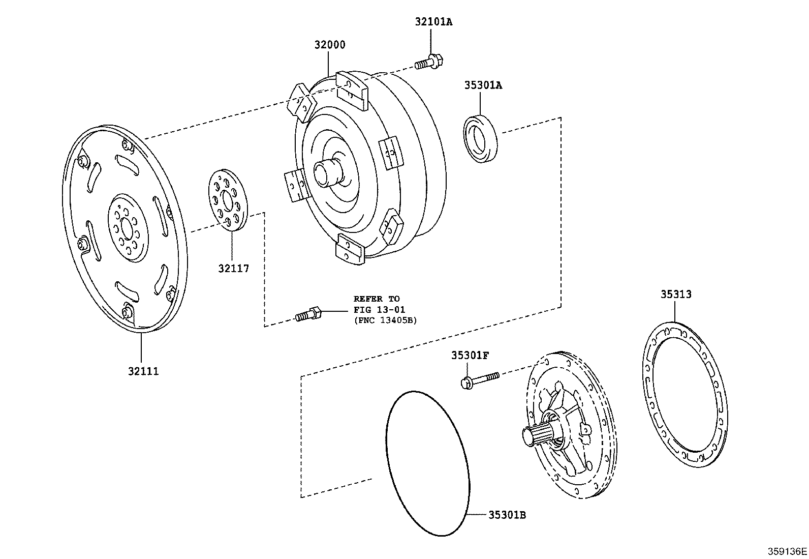 32000-36050 CONVERTER ASSY, TORQUE product image