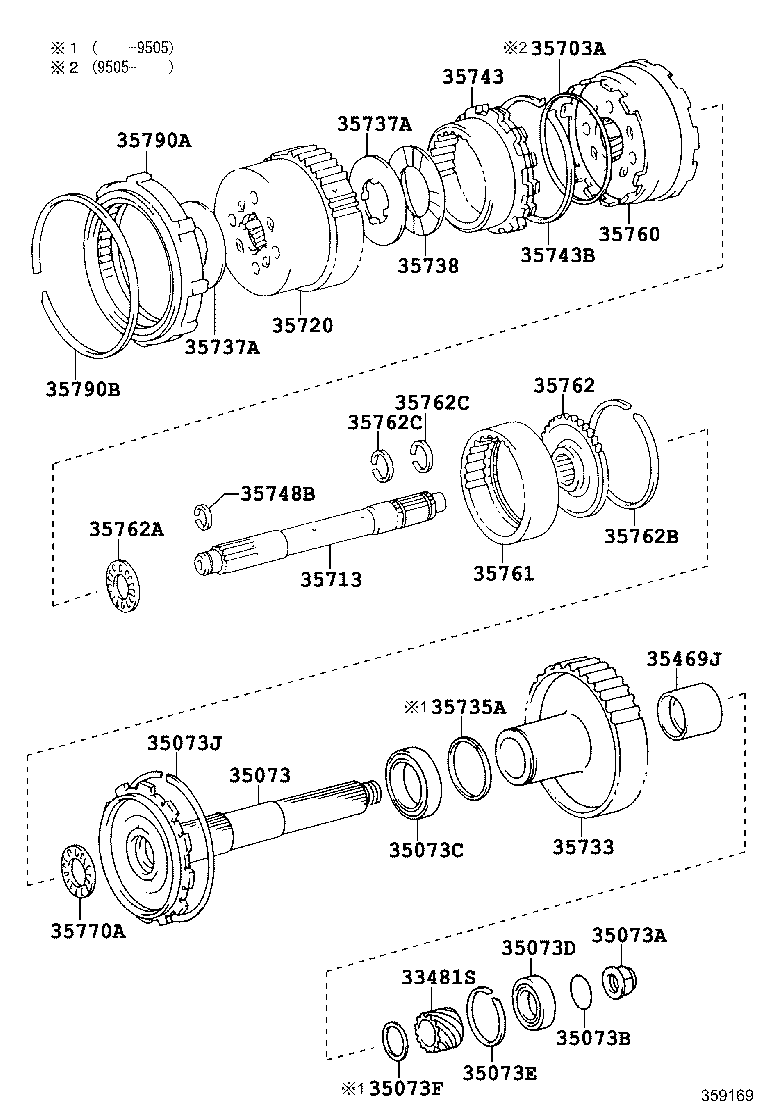 33481-36290 GEAR, SPEEDOMETER DRIVE (ATM) product image