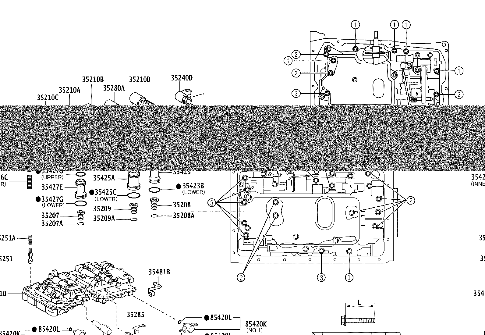 35330-26010 STRAINER ASSY, VALVE BODY OIL product image