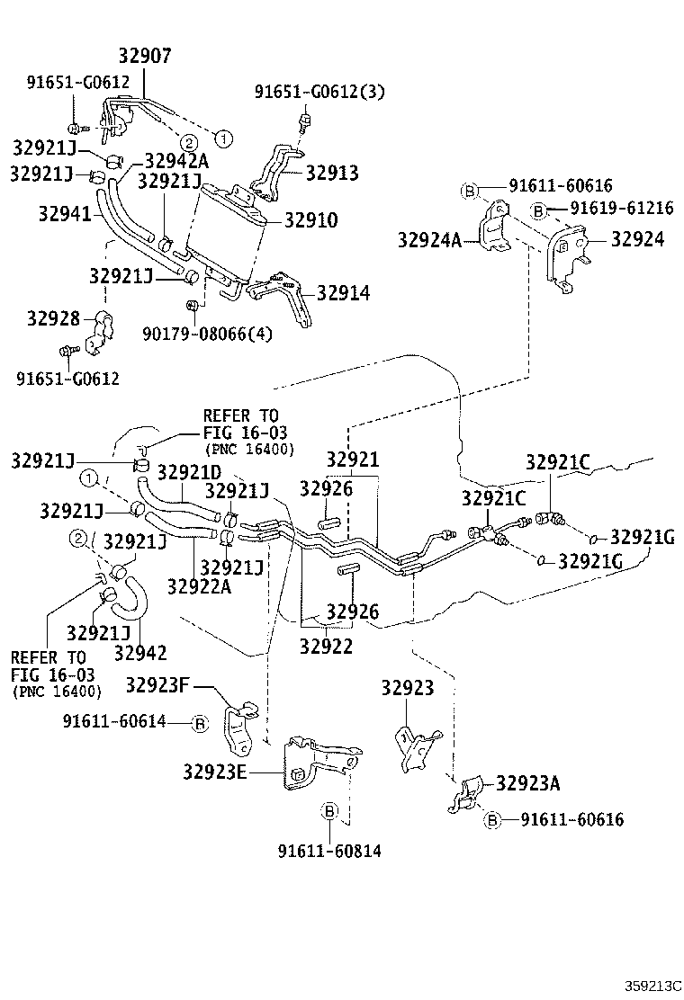 32906-26130 TUBE SUB-ASSY, OIL COOLER product image