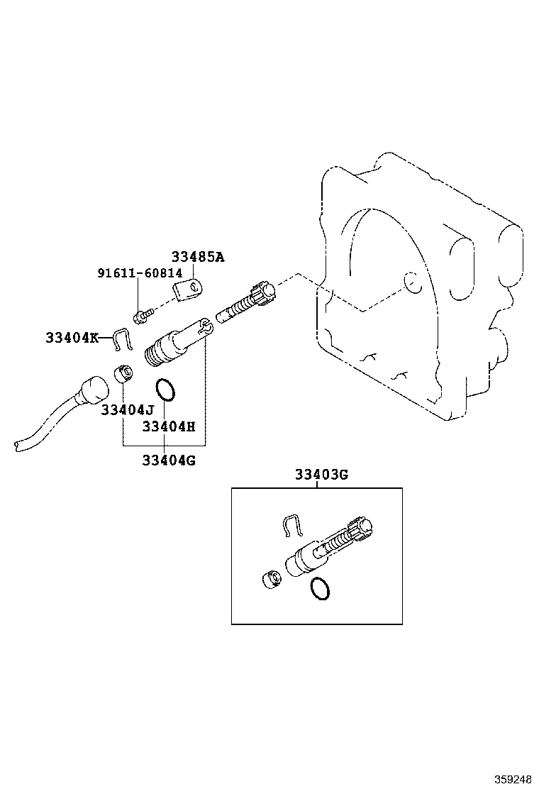 33482-80009 GEAR SUB-ASSY, SPEEDOMETER DRIVEN (ATM) product image