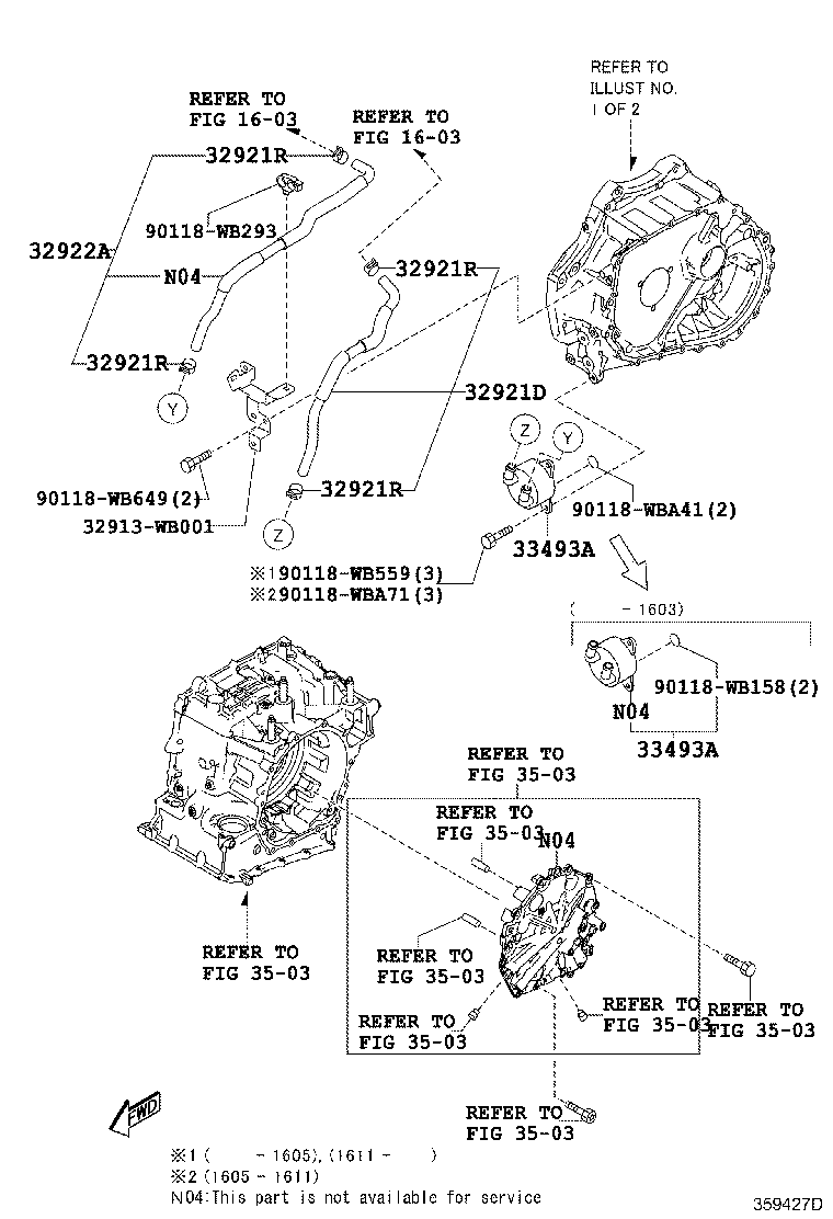 Toyota 33493-WB003 COOLER, TRANSMISSION OIL
