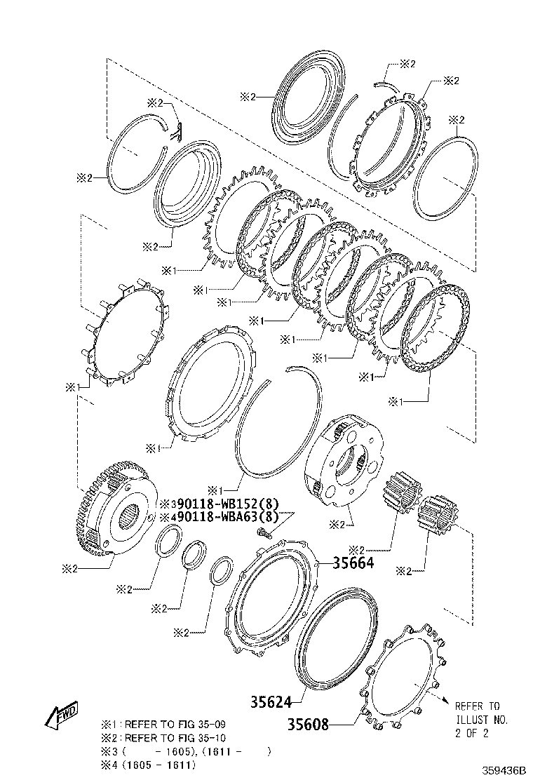 Toyota 35624-WB001 PISTON, 2ND BRAKE