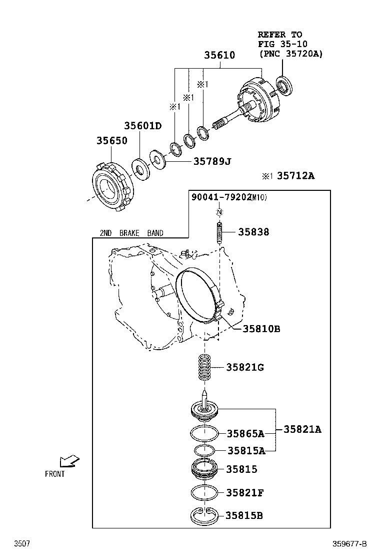 35610-B1010 CLUTCH ASSY, FRONT MULTIPLE DISC product image