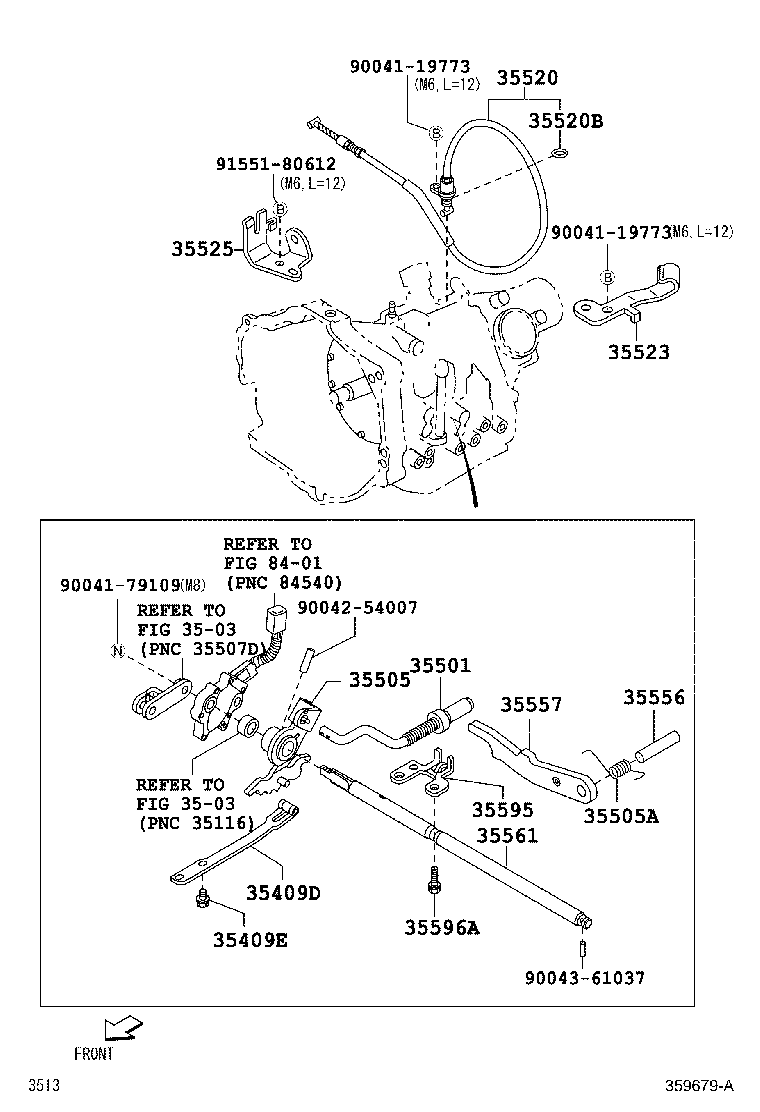 35520-B5010 CABLE ASSY, THROTTLE product image