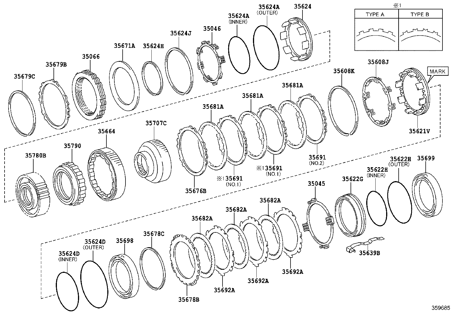 35676-0C030 FLANGE, BRAKE, NO.1 product image