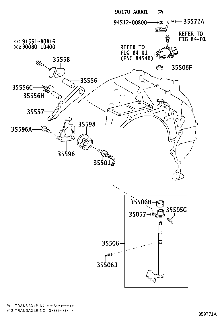 35596-06010 PLATE, PAWL STOPPER product image