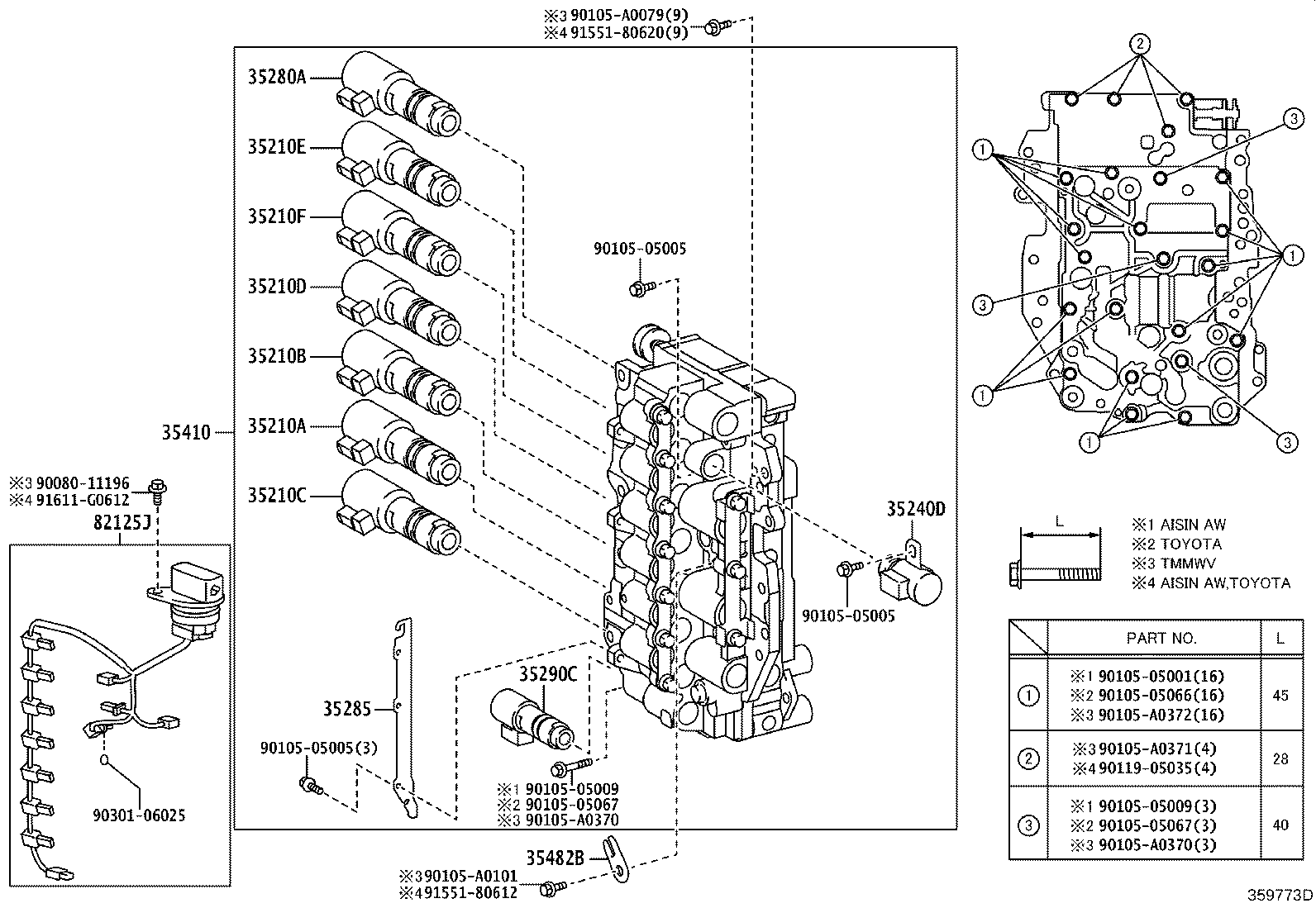 35285-06010 PLATE, SOLENOID LOCK product image