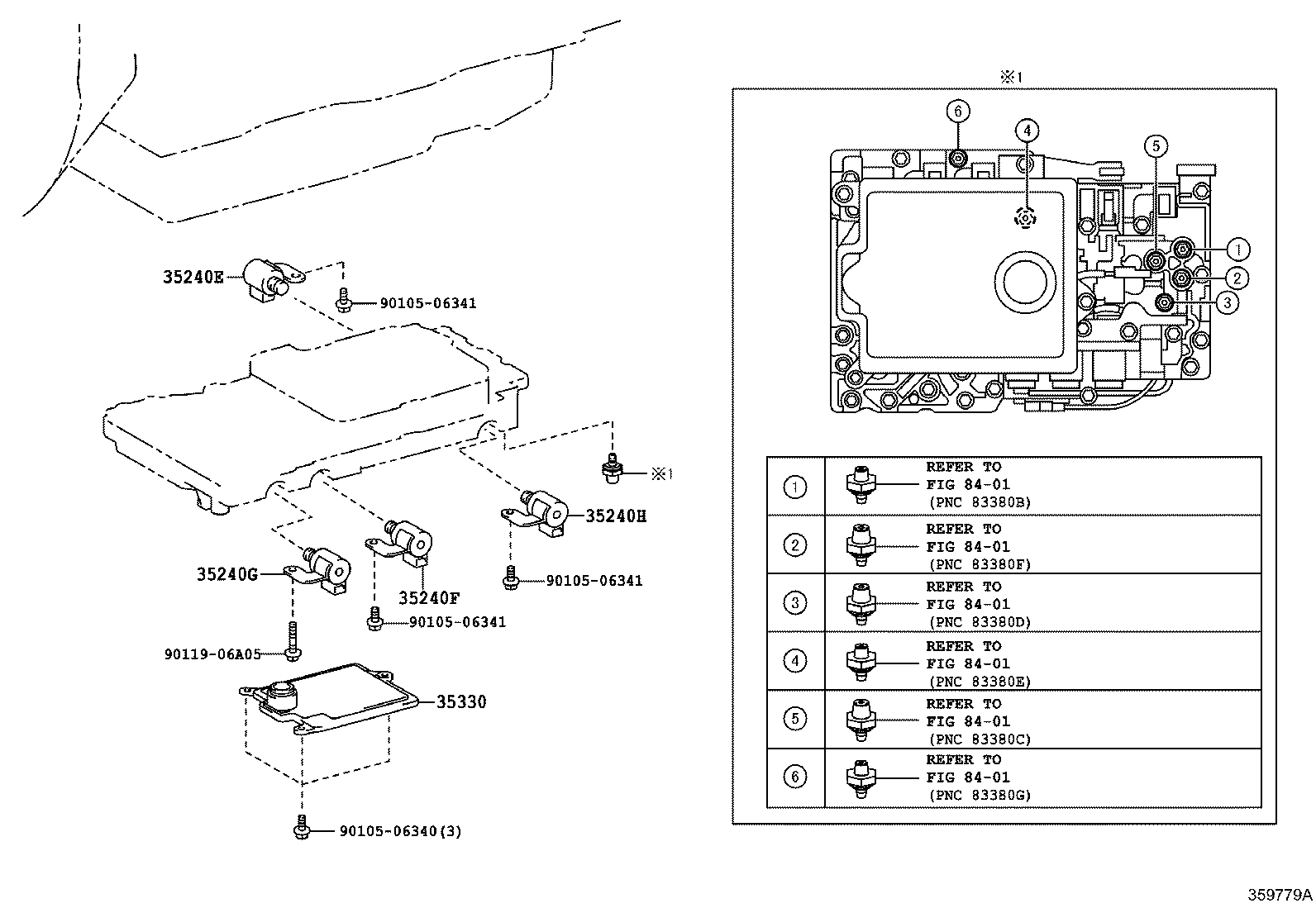 35432-36060 PLATE, VALVE BODY, NO.1 product image