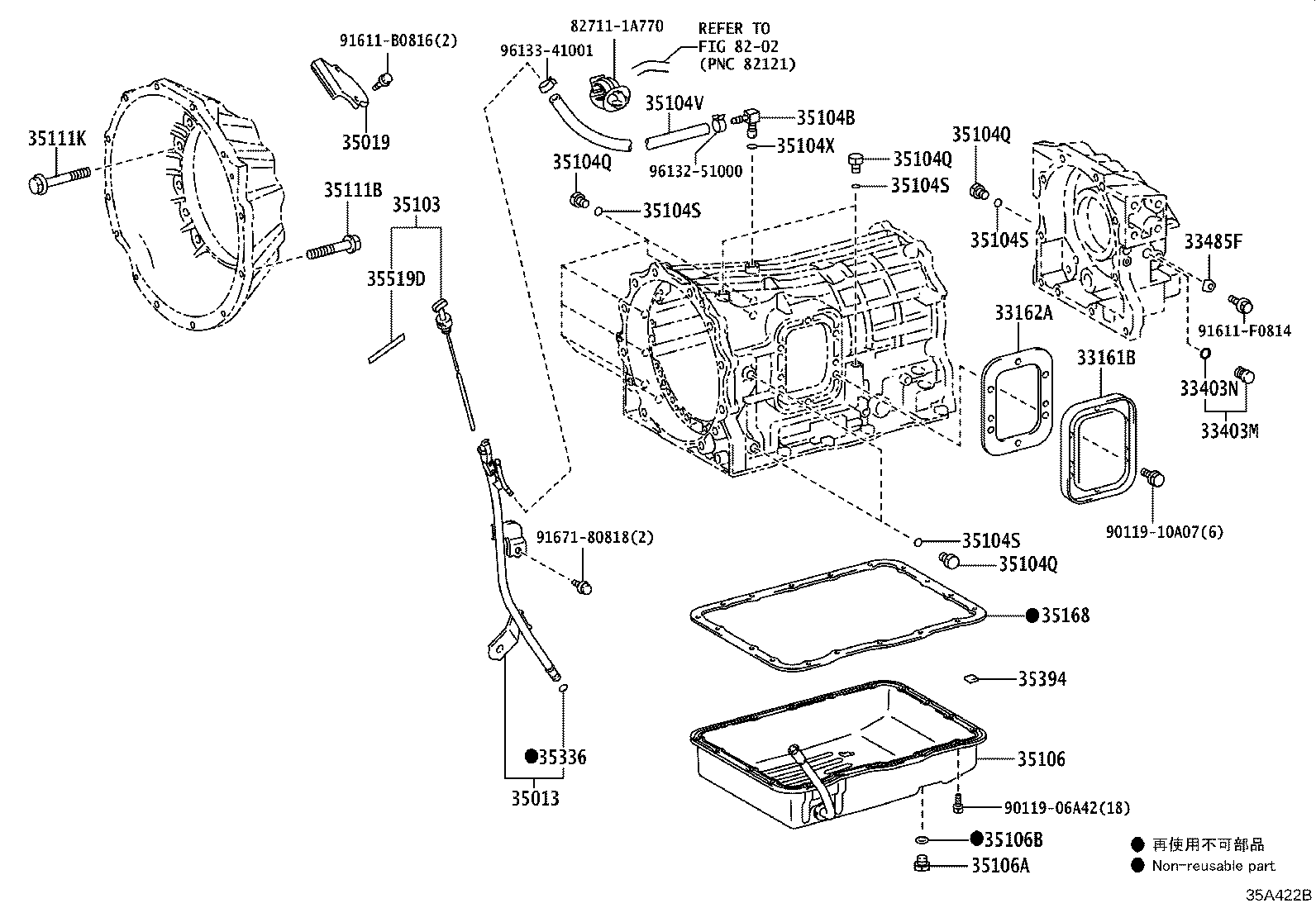 35103-36120 GAGE SUB-ASSY, TRANSMISSION OIL LEVEL product image