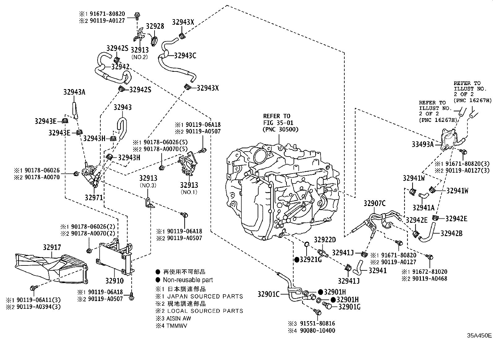 Toyota 32917-0E080 DUCT, TRANSMISSION OIL COOLER AIR