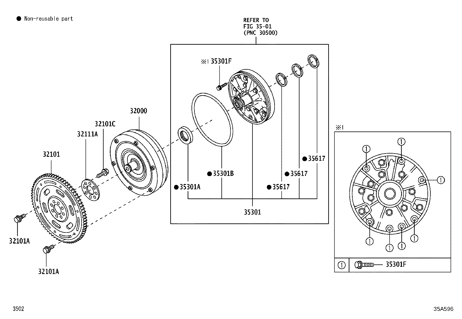 32000-B1140 CONVERTER ASSY, TORQUE product image