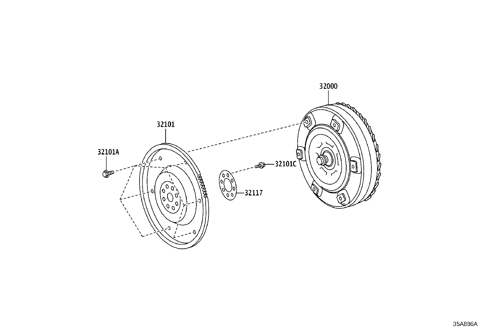 SU003-10666 CONVERTER ASSY, TORQUE product image