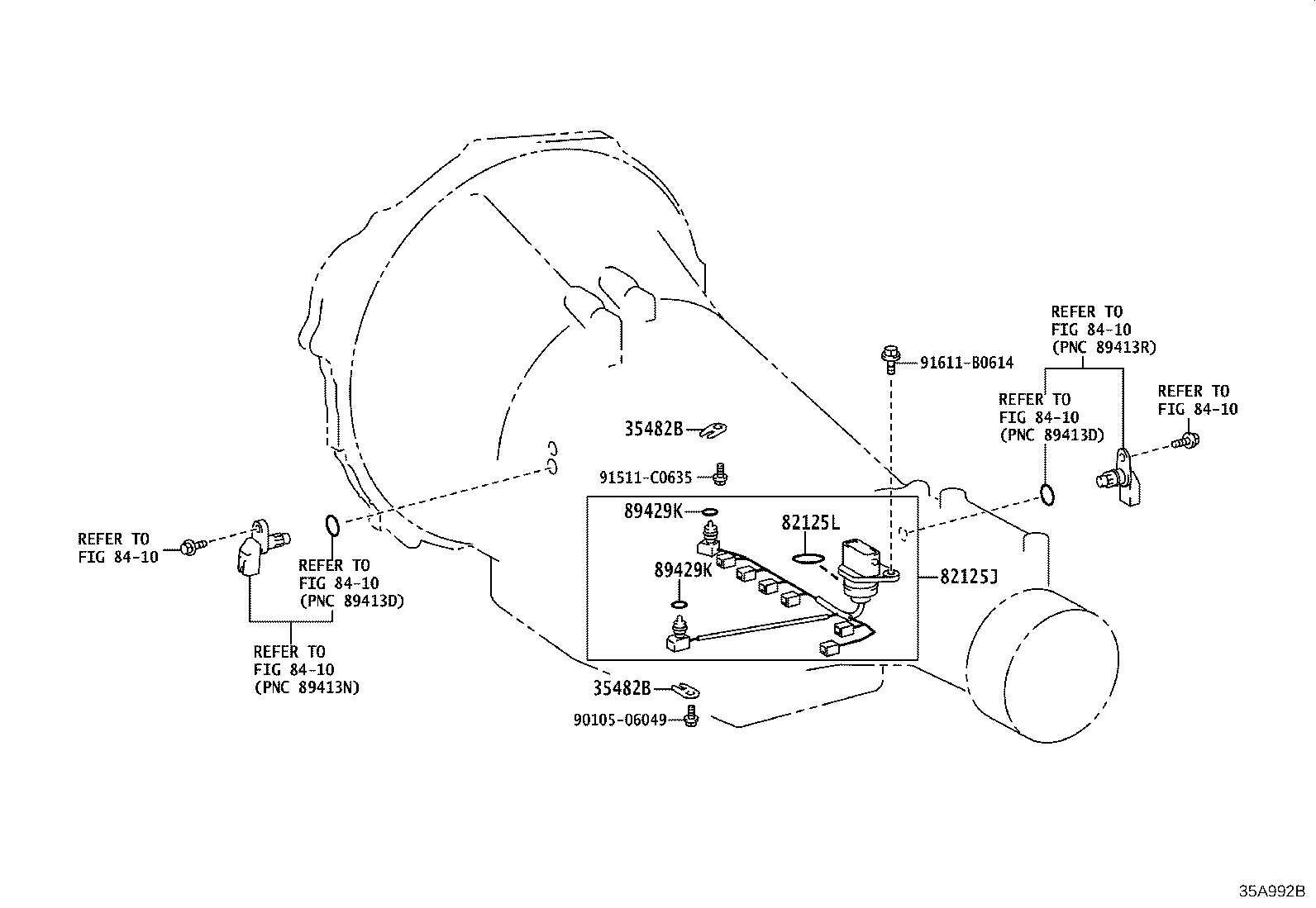 35410-60701 BODY ASSY, TRANSMISSION VALVE product image