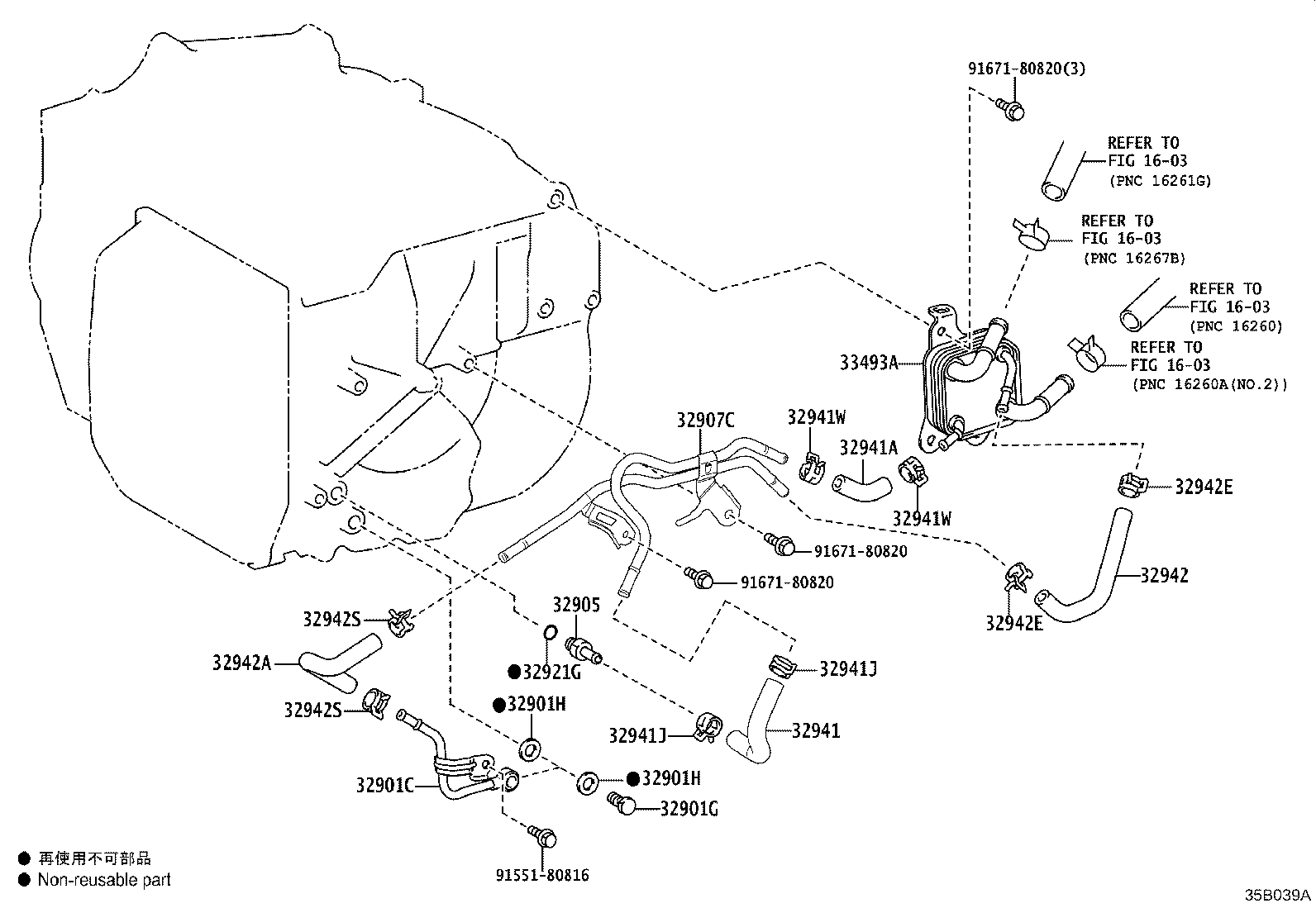 Toyota 32913-78060 BRACKET, OIL COOLER
