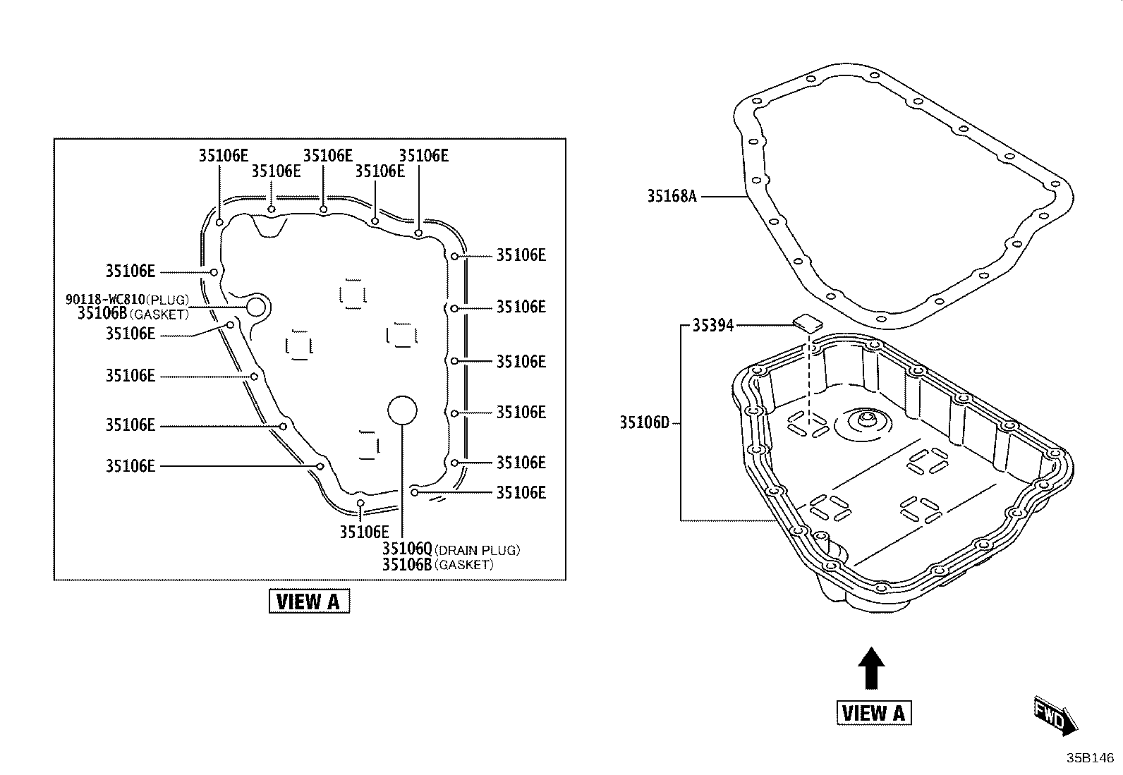 33124-WC003 TUBE, DIFFERENTIAL GEAR LUBE APPLY product image
