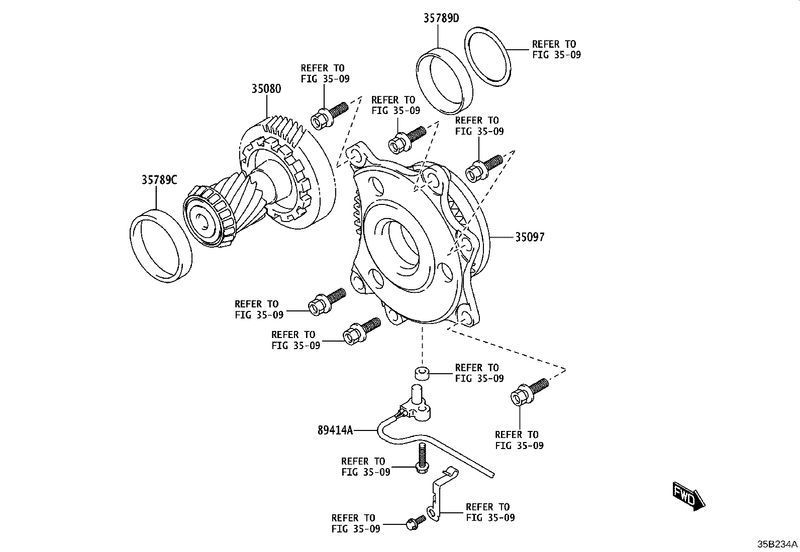 35706-WC002 GEAR SUB ASSY, PLANETARY SUN product image