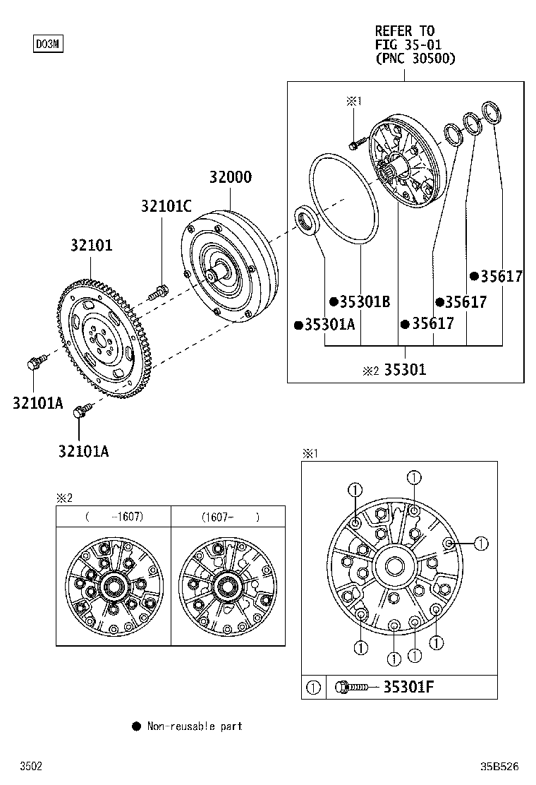 35310-97203 BODY SUB-ASSY, FRONT OIL PUMP product image