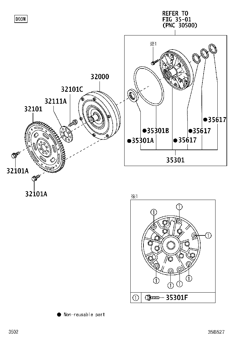 35310-97203 BODY SUB-ASSY, FRONT OIL PUMP product image