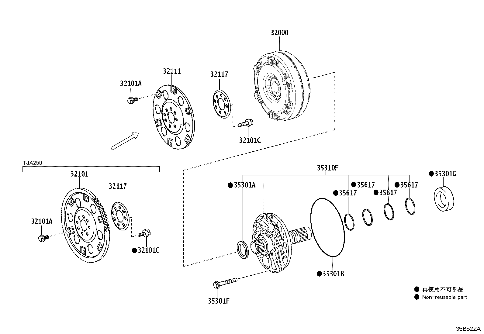 35310-60140 PUMP ASSY, FRONT OIL product image
