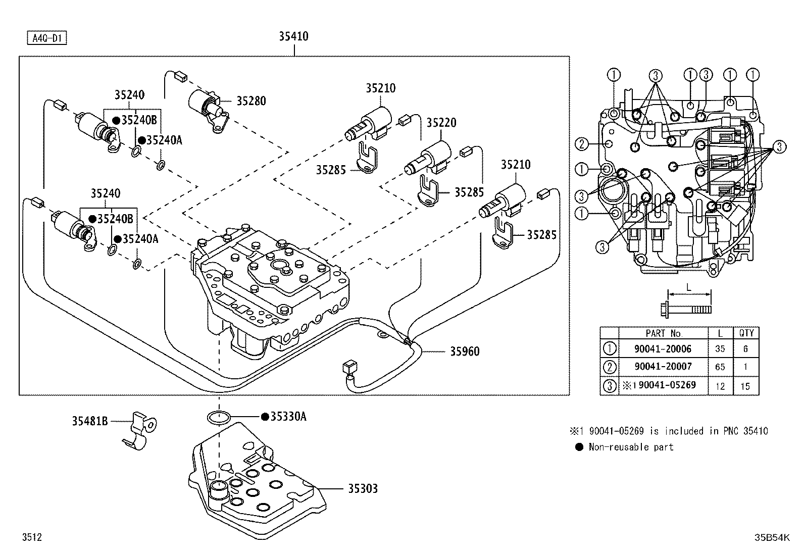 35303-B1010 STRAINER SUB-ASSY, OIL product image