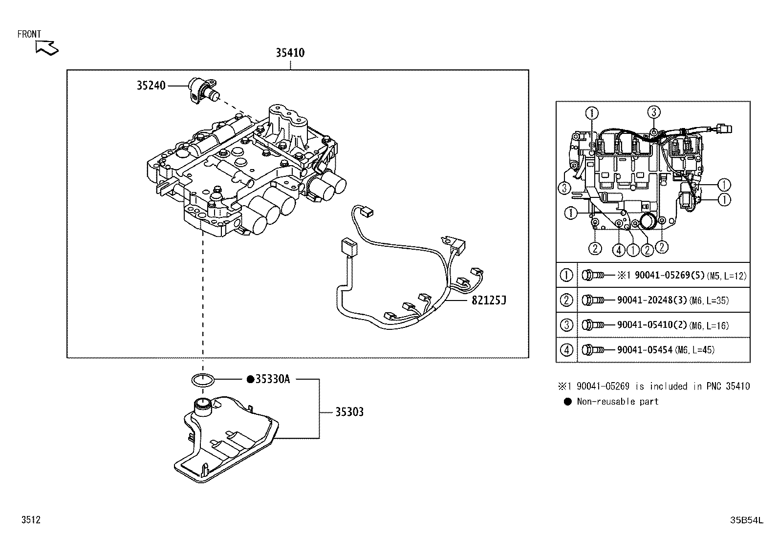 35303-B1010 STRAINER SUB-ASSY, OIL product image