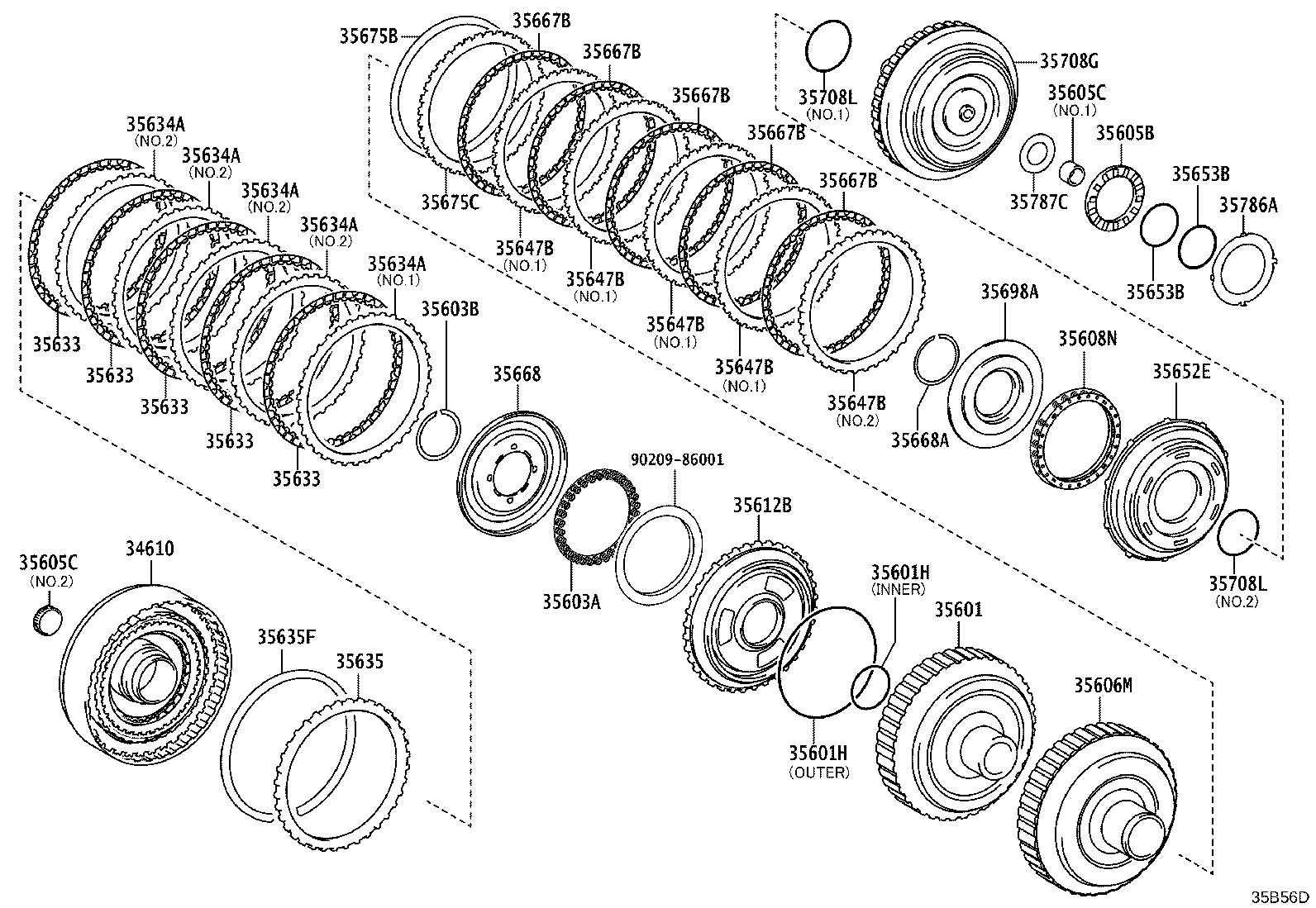 90374-50002 BEARING, THRUST NEEDLE ROLLER product image