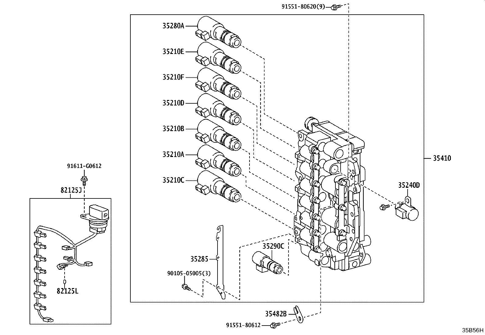 35290-06010 VALVE, SOLENOID(SLT) product image