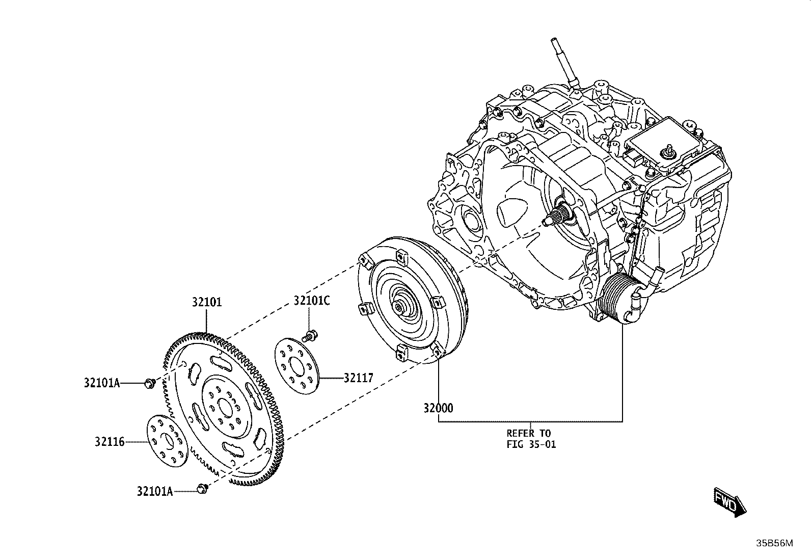 32000-WC006 CONVERTER ASSY, TORQUE product image