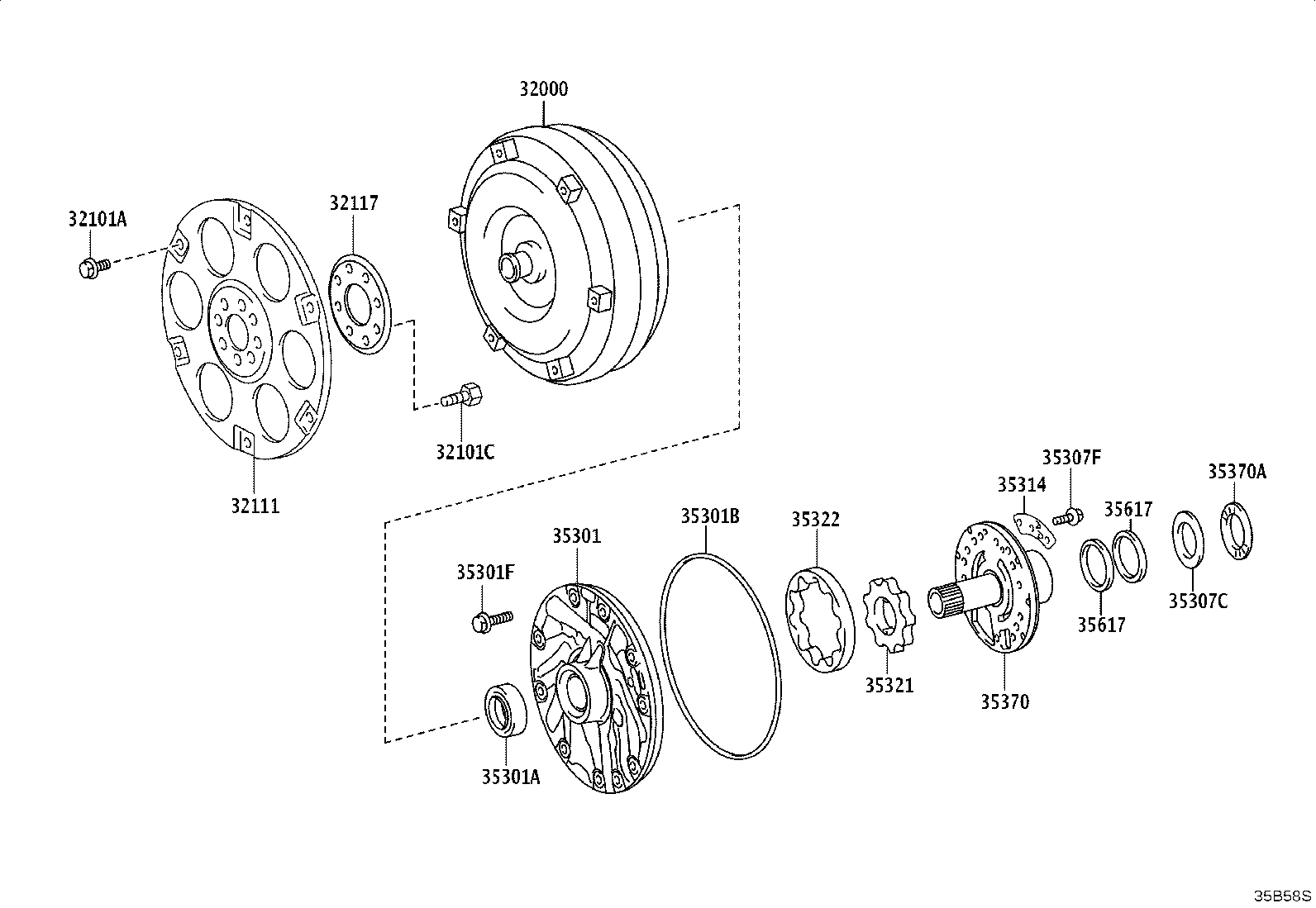 32117-YU010 SPACER, DRIVE PLATE, REAR product image